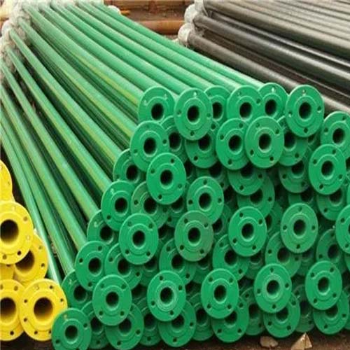 呼伦贝尔涂塑钢管施工案例